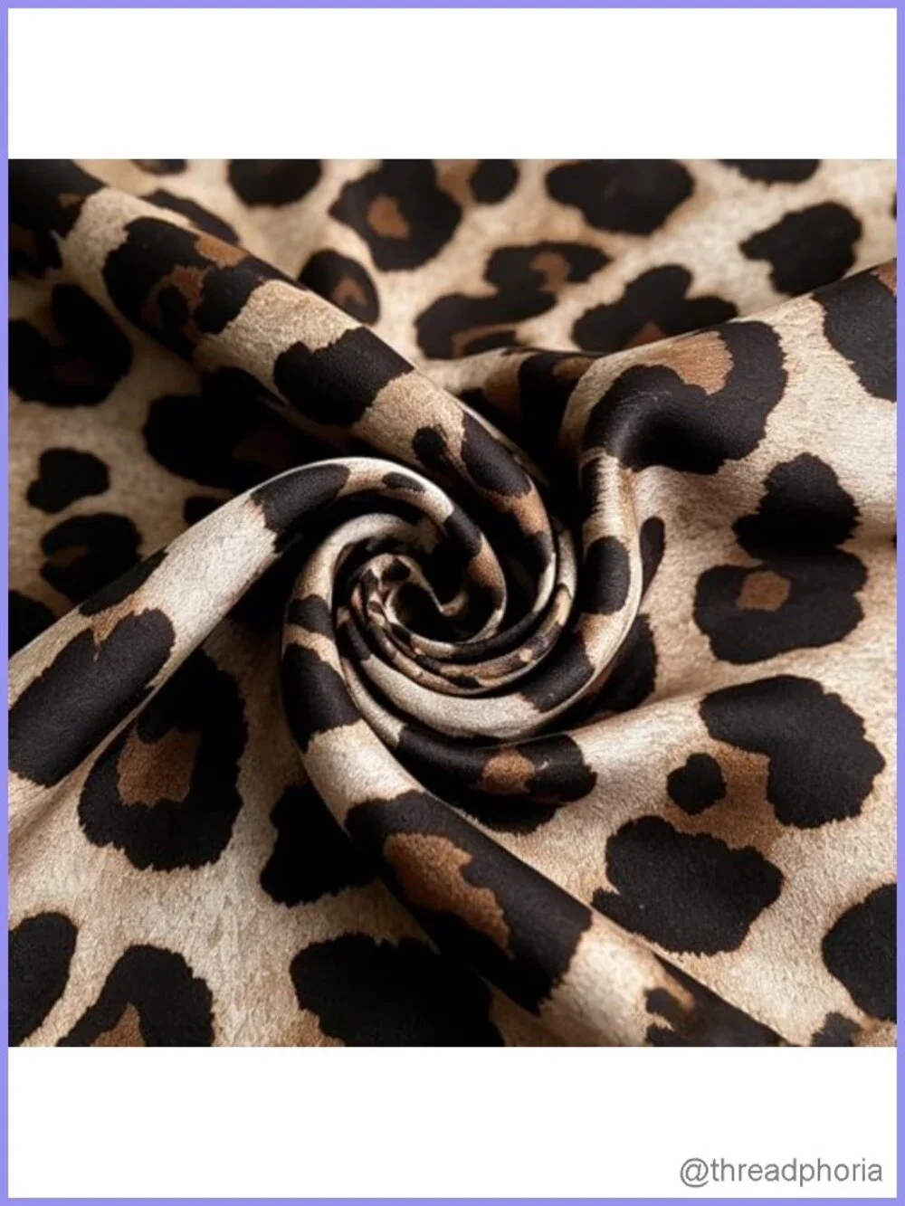 Leopard Print Skinny Scarf Long Neck Scarf Hair Waistband Accessory
